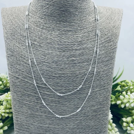 Sterling Silver Ball Necklace