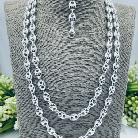 Sterling Silver Gucci Style 10mm links