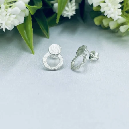 Double Circle Studs 13mm