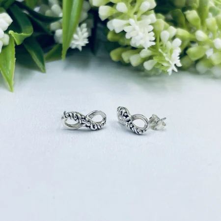 Detailed Infinity Studs