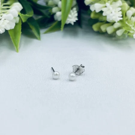 Freshwater Pearl Studs 3mm