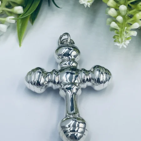 Sterling Silver Cross Pendant 70x47