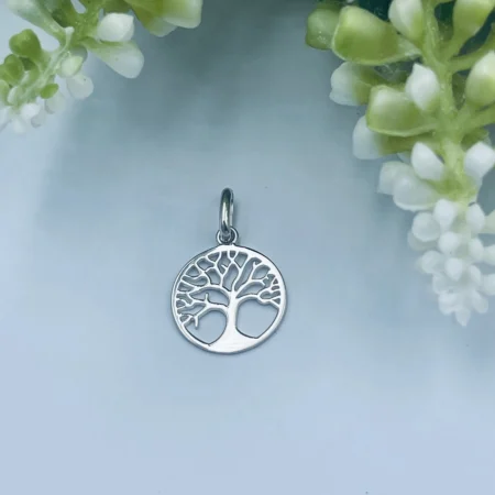 Sterling Silver Tree of Life Pendant 20x13