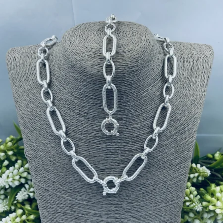 Sterling Silver Cable Chain Necklace
