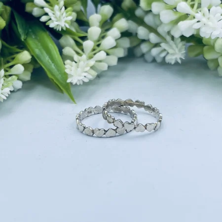 Sterling Silver Full Heart ring