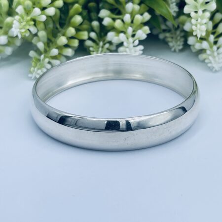Plain Silver Bangle 15mm