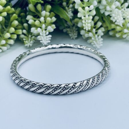 Sterling Silver 8mm Dot pattern (65mm diameter)