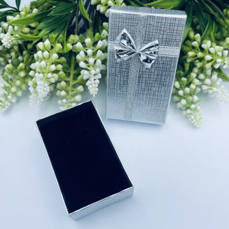 Silver Earring & Necklace Box