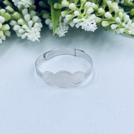 Sterling Silver Adjustable Baby Bangle