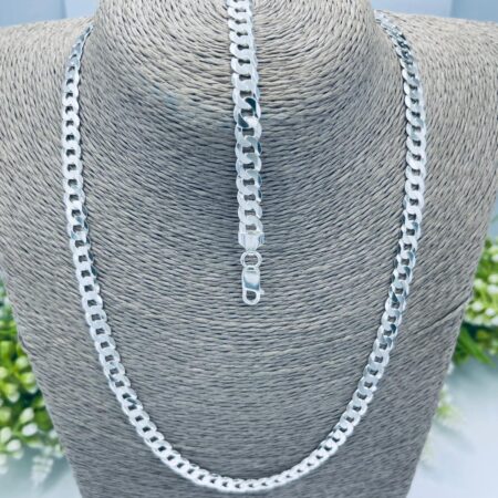 Mens Curb 8mm Necklace