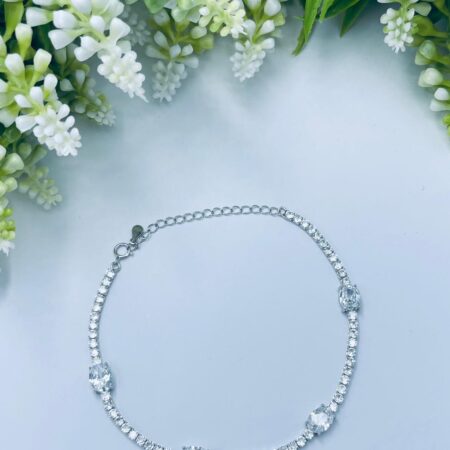 Tennis Bracelet Full Cubic Stones 19 + 5cm